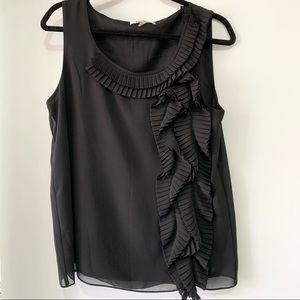 DKNY Ruffle Top